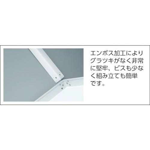 TRUSCO　ステンレスワゴン　クリーンラビット　100φウレタン車SUS金具　CRB-953HVSU100　トラスコ中山(株)　1段引出ハンドル付