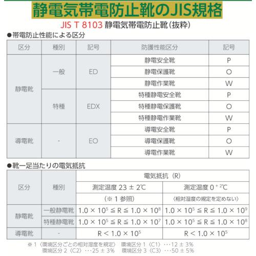 ミドリ安全 小指保護先芯入り 静電安全靴 PCF210S 27.5CM ( PCF210S-27.5 ) ミドリ安全(株)｜haikanshop｜05