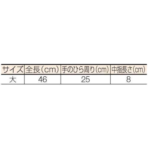 ワタベ 電気用ゴム手袋 普通型 大 ( 530 ) 渡部工業(株)｜haikanshop｜02