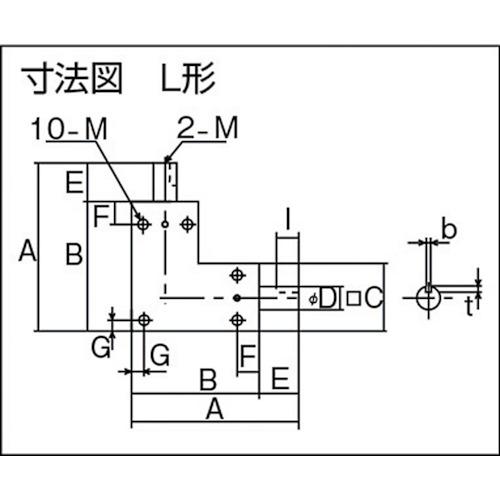 KG ベベルギヤボックス BS-BOX T形  歯数比1:1  ( BSH120T-001 )｜haikanshop｜02