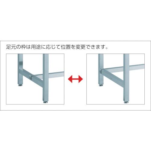 TRUSCO　SW3型オールステンレス作業台　キャビネットワゴンA型付　SW3-1890SWA　トラスコ中山(株)