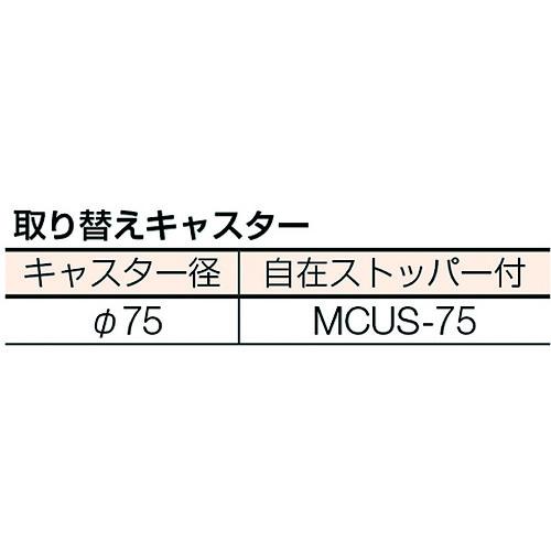 シンコー　ステンレスワゴンM20型　M20-7545-U75　シンコー(株)