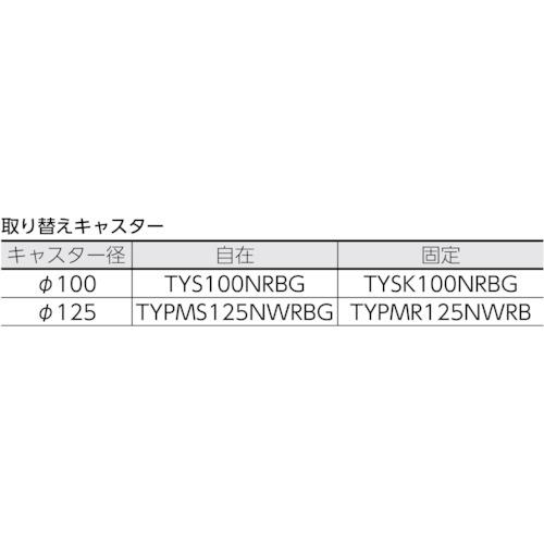 TRUSCO　樹脂台車　グランカート　蓋付ハンドトラックボックス付　900X605　TP-902-THB　トラスコ中山(株)