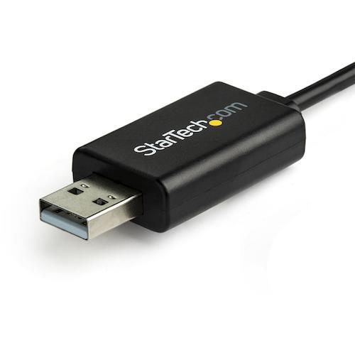 スターテック Ciscoコンソールロールオーバーケーブル/USB-A - RJ45 (M-M)/1.8m ( ICUSBROLLOVR ) STARTECH.COM社｜haikanshop｜02