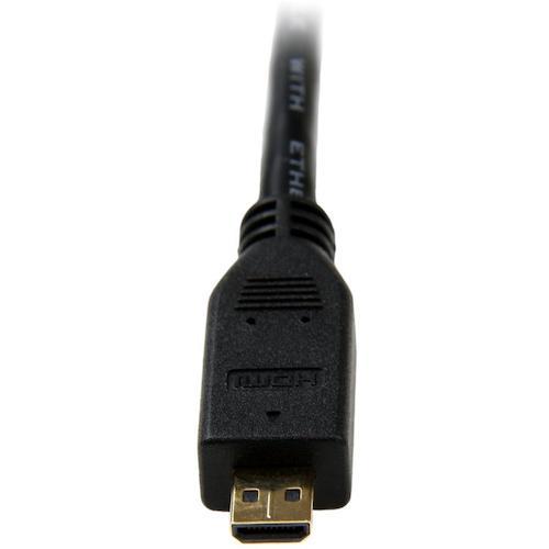 スターテック ディスプレイ変換ケーブル/Micro HDMI - HDMI 1.4/1m/4K30Hz/ブラック/ビデオコンバーター ( HDADMM1M )｜haikanshop｜05