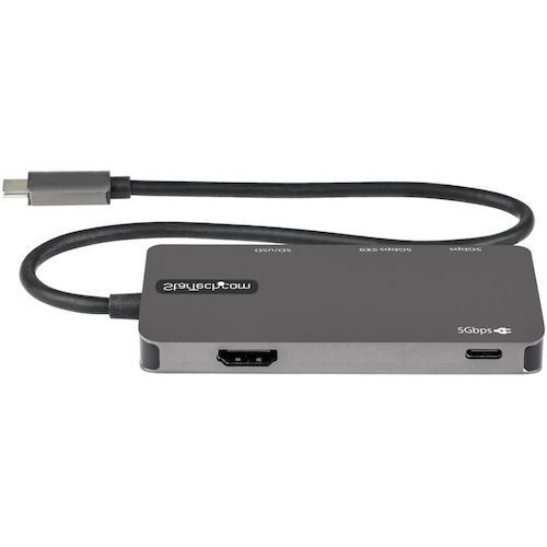 スターテック ドッキングステーション/USB-C/4K HDMI/100WPD/USBハブ/カードリーダー/多機能 USBマルチハブ  ( DKT30CHSDPD ) STARTECH.COM社｜haikanshop｜04