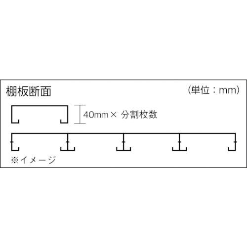 TRUSCO TUG型中量棚用追加棚板セット600kg H40X1737X900 TRUSCO TUG型中量棚用追加棚板セット600kg H40X1737X900