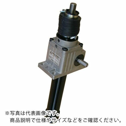 マキシンコー スクリュウジャッキJA005押上軸配置A速度大作動長400 ( JA 005 U A H 400 )