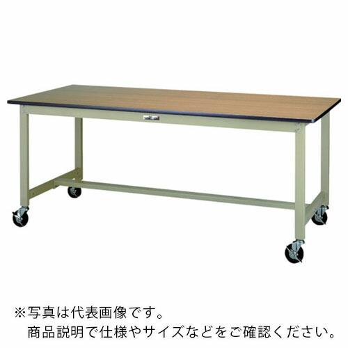 ヤマテック ワークテーブル300シリーズ 移動式 W750×D750×H740 ( SWPC-775-MG )