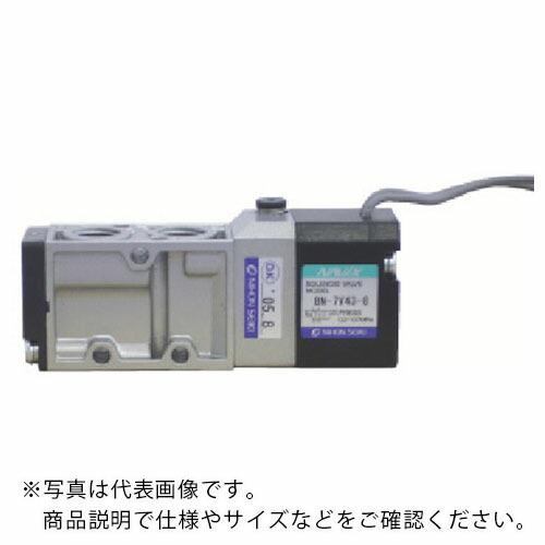 日本精器 4方向電磁弁 8A DC24V グロメット7Vシリーズシングル ( BN-7V43-8-G-F24 ) 日本精器(株) (メーカー取寄)