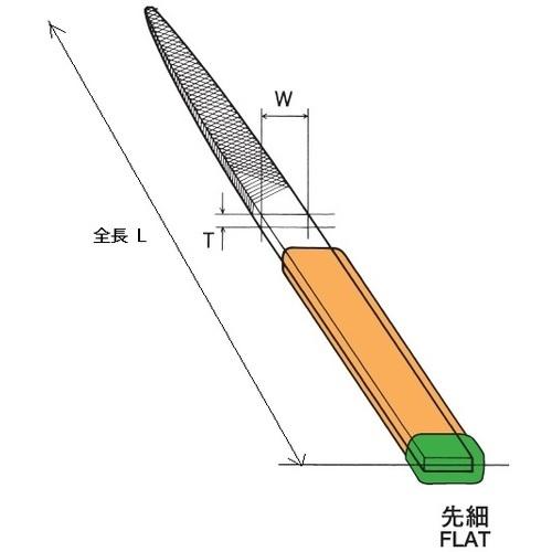 ツボサン 組ヤスリ 10本組 先細 荒目  ( SH010-01 )｜haikanshop｜07