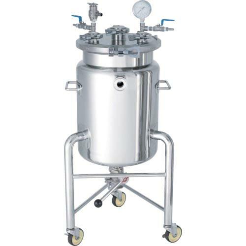 日東 SUSジャケット型ヘルールオープン加圧容器 脚付 加圧ユニット 10L ( PCN-F-J-L-10-UT )