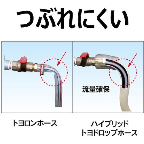 送料無料/正規品 トヨックス　冷却水給排水用結露防止ホース　ハイブリッドトヨドロップホース　内径１５ｍｍ×外径２２ｍｍ×断熱材外径３０ｍｍ　長さ９ｍ　 ( HTD159 )