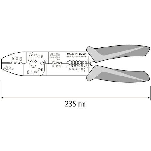 エビ 電装圧着工具 FKーAシリーズ ( FK1A ) ( V4B63 )｜haikanshop｜05