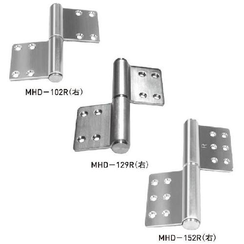 SUS面付旗丁番 MHD-102 右(R)勝手 : 配管スーパー.com - 通販 - Yahoo