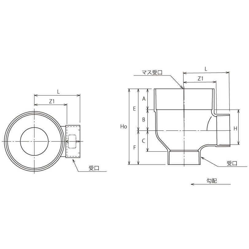 アロン化成 小口径マス SD DR 100-150 ※代表画像を使用している場合がございます｜haikanzai｜02