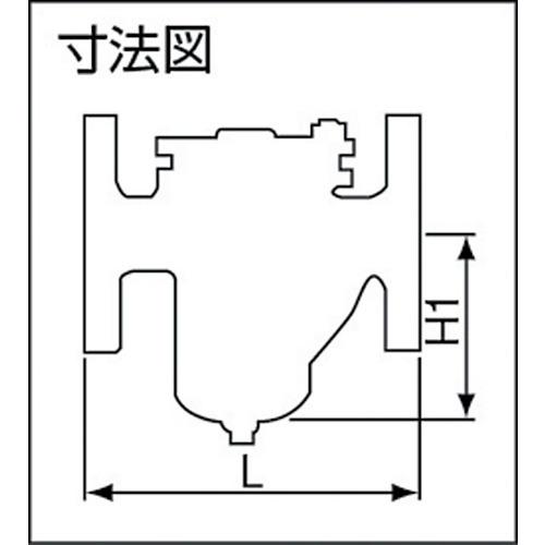 （株）ヨシタケ　Ｕ形ストレーナ（60メ）　SU2060M25A