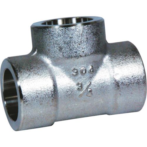 フジトク　チーズ　ティー　ＴＥＥ　50Ａ　ステンレス　ＳＵＳ316Ｌ　差し込み溶接 TSW50ASU6L (1118474)