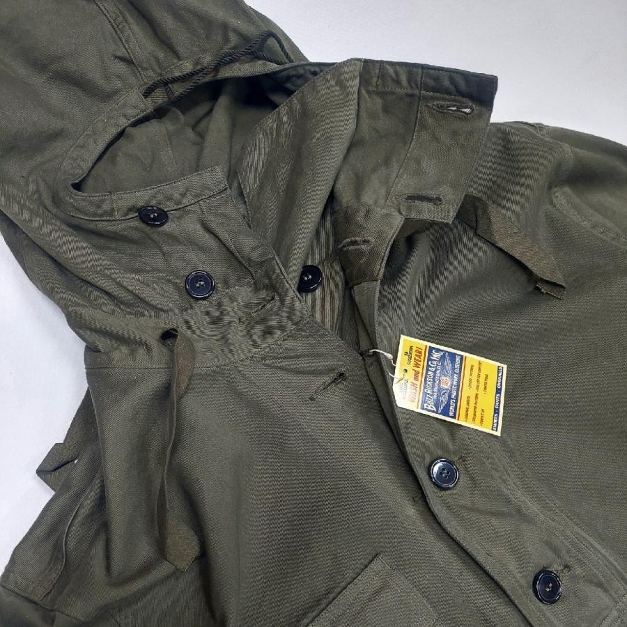 BUZZ RICKSON'S U.S. NAVY COTTON TWILL GAS PROTECTIVE PARKA
