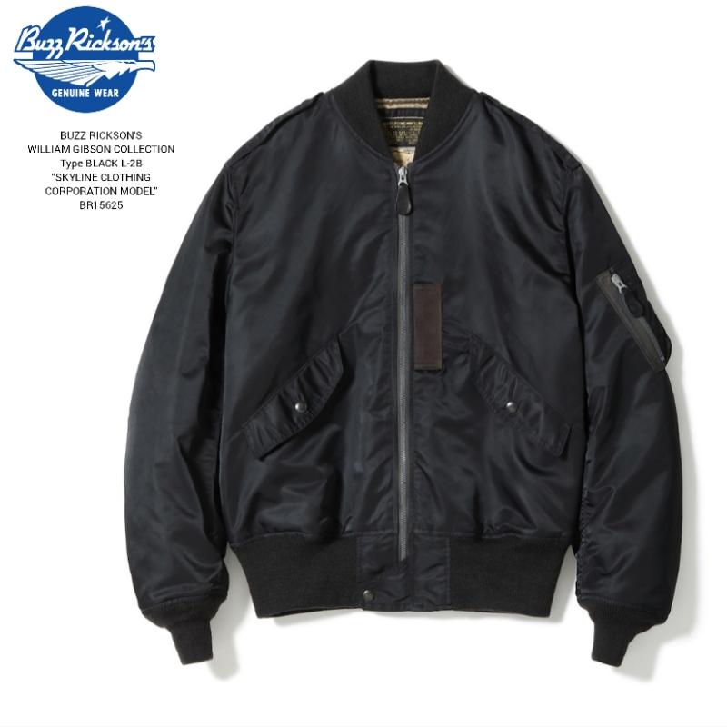 BUZZ RICKSON'S WILLIAM GIBSON COLLECTION Type BLACK L-2B “SKYLINE