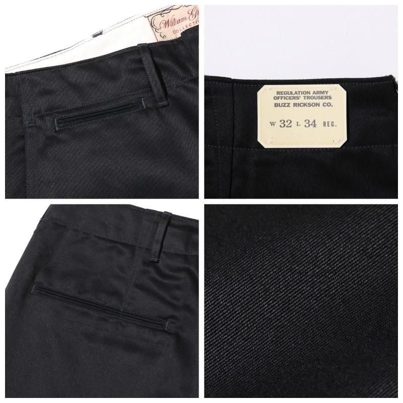 BUZZ RICKSON'S WILLIAM GIBSON COLLECTION Type BLACK CHINO BUZZ RICKSON'S WILLIAM GIBSON COLLECTION Type BLACK CHINO