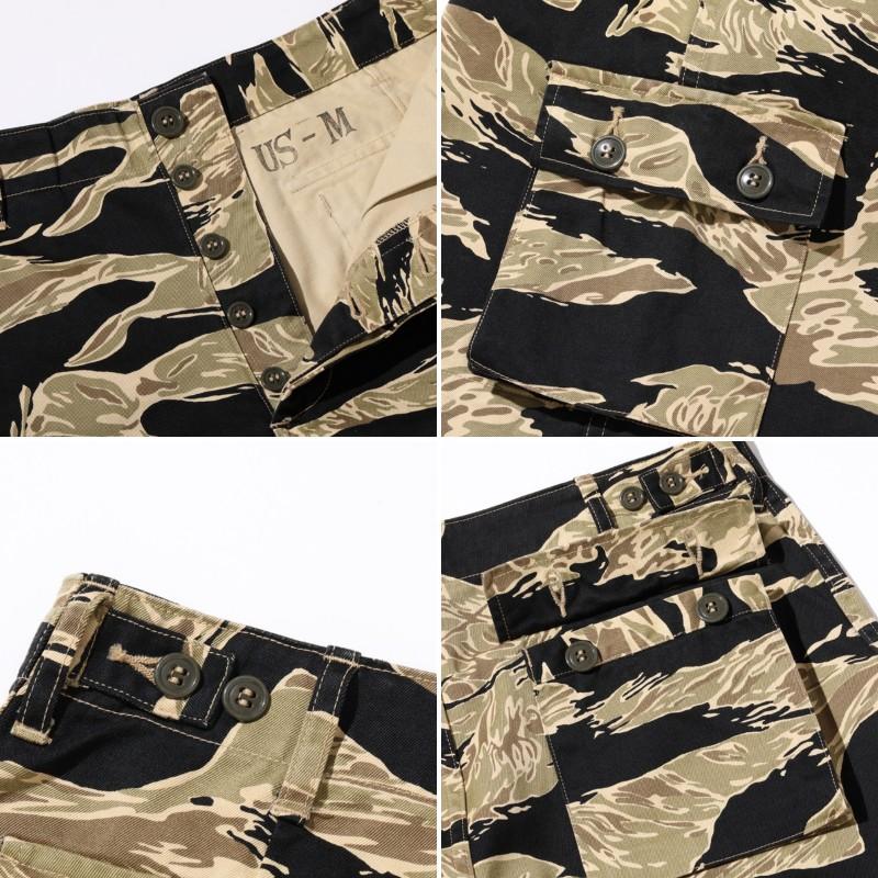 バズリクソンズ タイガーストライプ タイガーカモ カモフラショーツ BUZZ RICKSON'S GOLD TIGER PATTERNS SHORTS バズリクソンズ タイガー