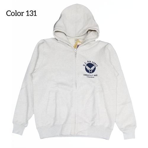 BUZZ RICKSON'S × PEANUTS FULL ZIP SWEAT PARKA U.S. AIR FORCE