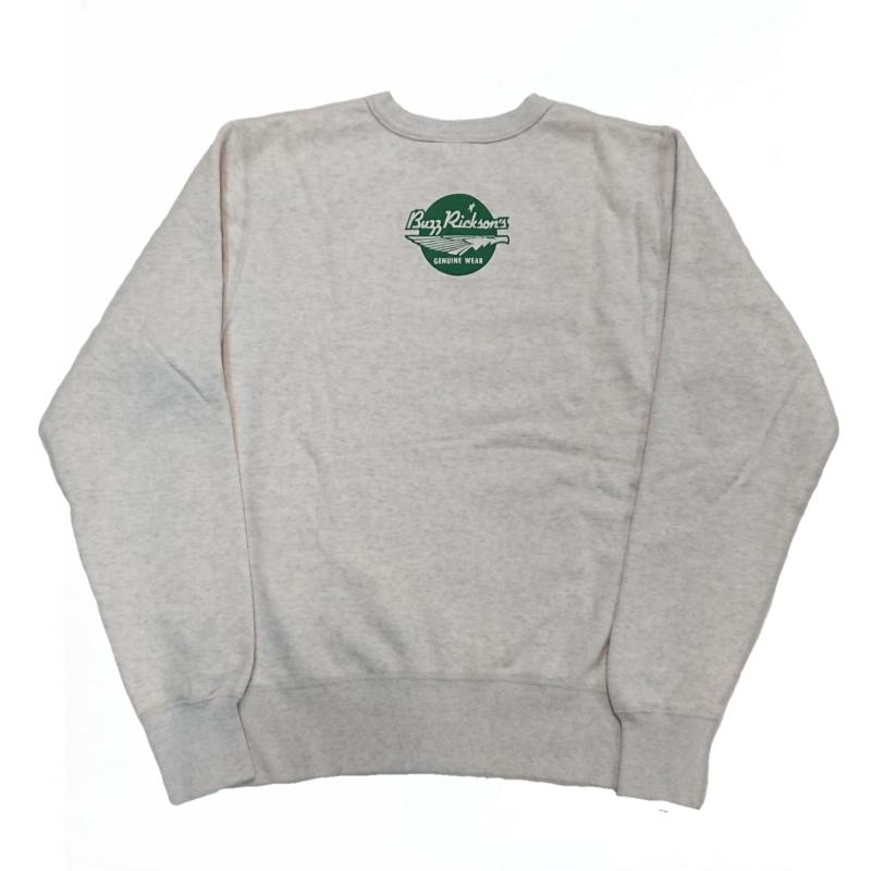 BUZZ RICKSON'S × PEANUTS SET-IN CREW NECK SWEAT SHIRT 