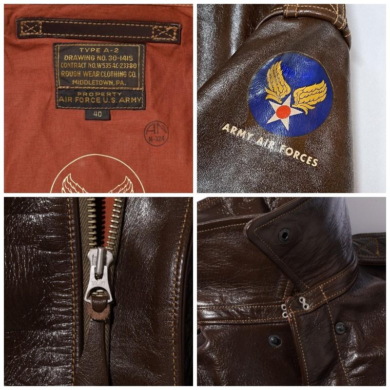 バズリクソンズA-2 30-1415 W535AC-23380 ラフウェア38