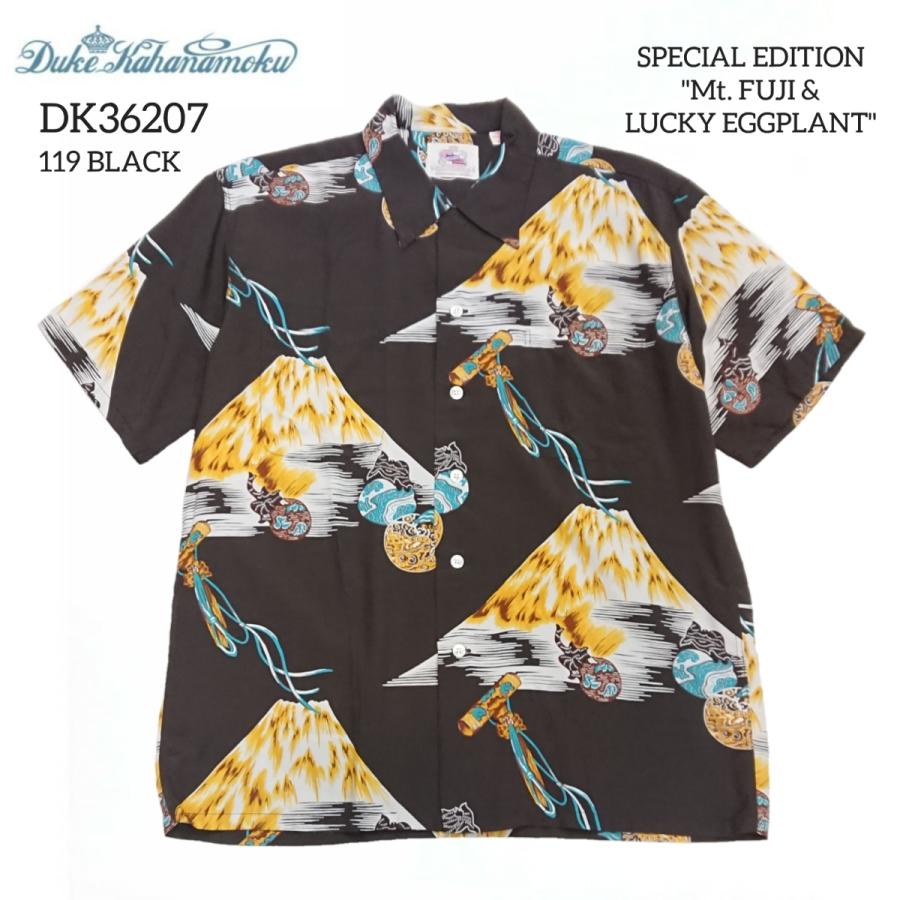 DUKE KAHANAMOKU デュークカハナモク 半袖 レーヨンハワイアンシャツ