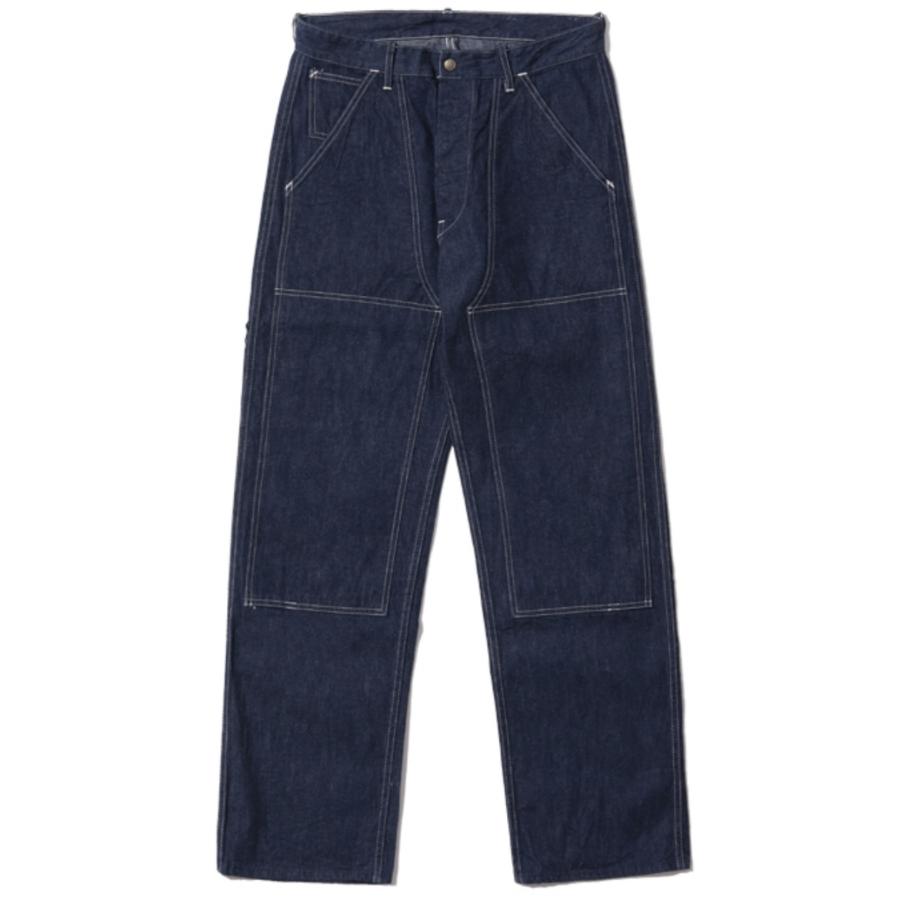 HEADLIGHT 10oz. BLUE DENIM DOUBLE FRONT DUNGAREES ヘッド HEADLIGHT 10oz. BLUE DENIM DOUBLE FRONT DUNGAREES ヘッド