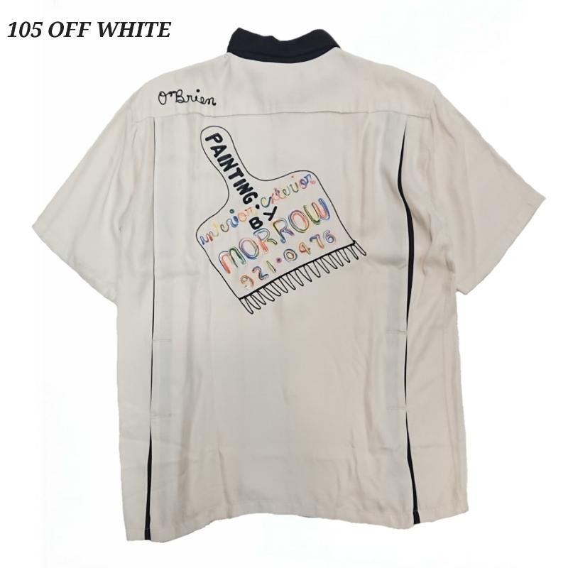 KING LOUIE by Holiday BOWLING SHIRT “PAINTBRUSH” キングルイ