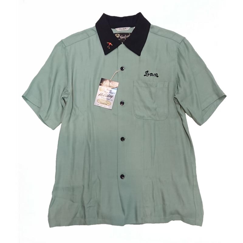 KING LOUIE by Holiday BOWLING SHIRT “PAINTBRUSH” キングルイ