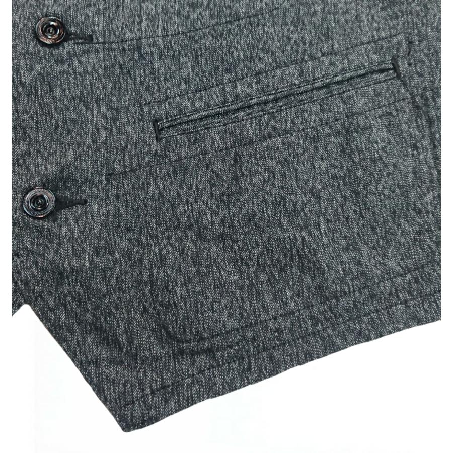 SUGAR CANE 9oz. BLACK COVERT WORK VEST シュガーケーン コバート