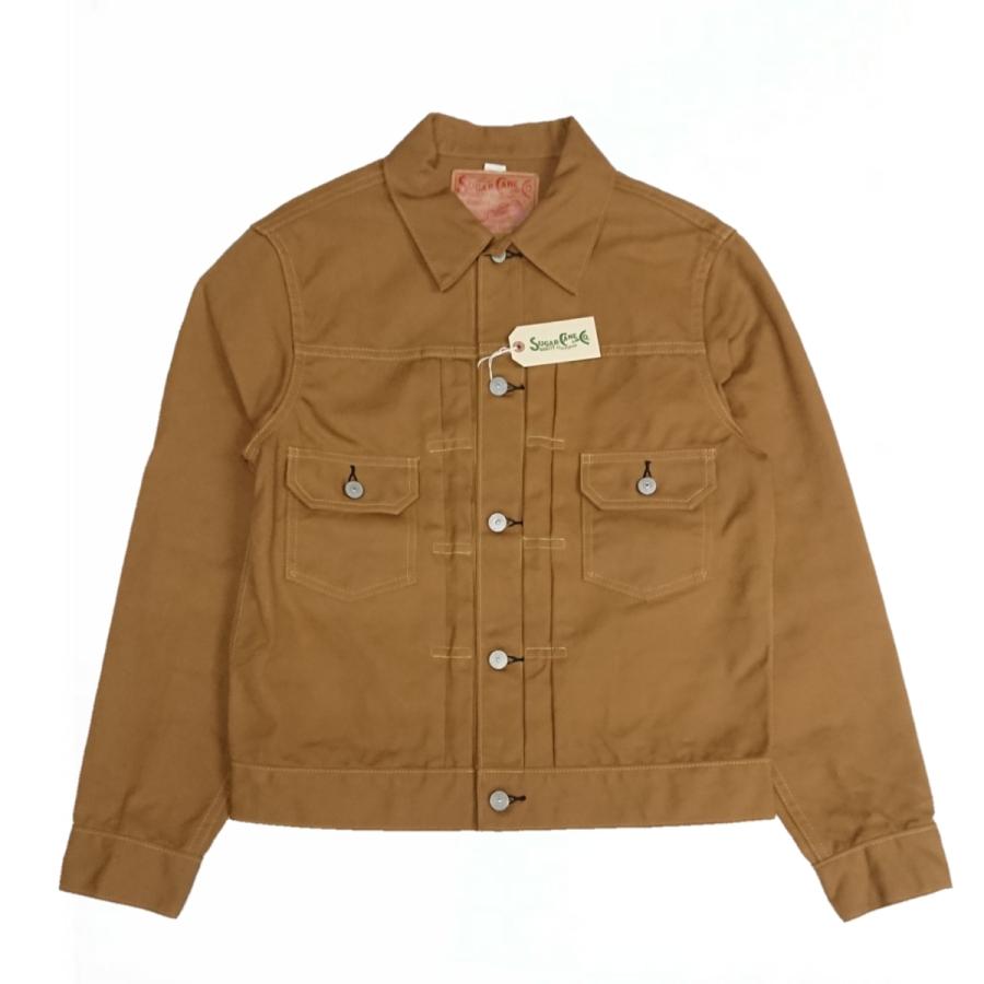SUGA CANE 13oz. BROWN DUCK JACKET 1953 MODEL シュガーケーン 13