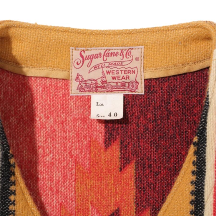 SUGAR CANE NATIVE AMERICAN WOOL BLANKET VEST シュガーケーン