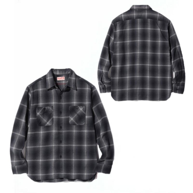 SUGAR CANE TWILL CHECK WORK SHIRT シュガーケーン ツイルチェック
