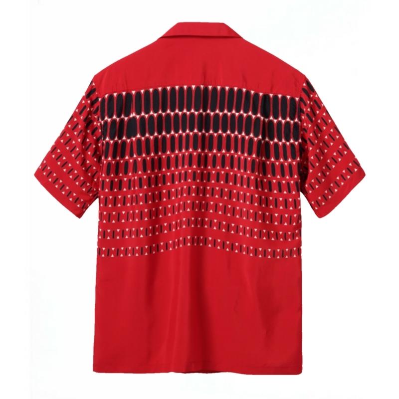 STAR OF HOLLYWOOD HIGH DENSITY RAYON OPEN SHIRT “ELVIS DOTS 