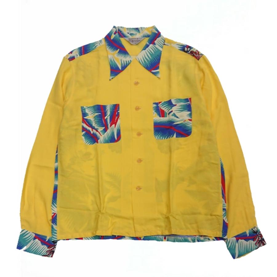 SUN SURF SPECIAL EDITION L/S RAYON HAWAIIAN SHIRT 長袖レーヨン