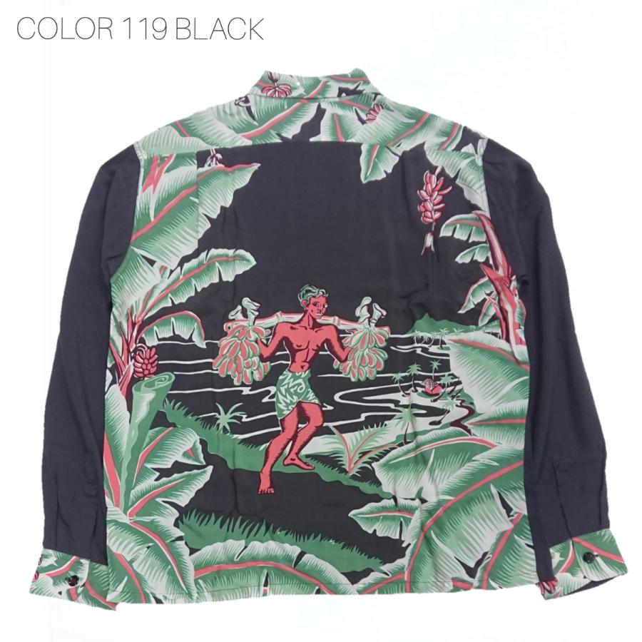 SUN SURF SPECIAL EDITION L/S RAYON HAWAIIAN SHIRT 長袖レーヨン