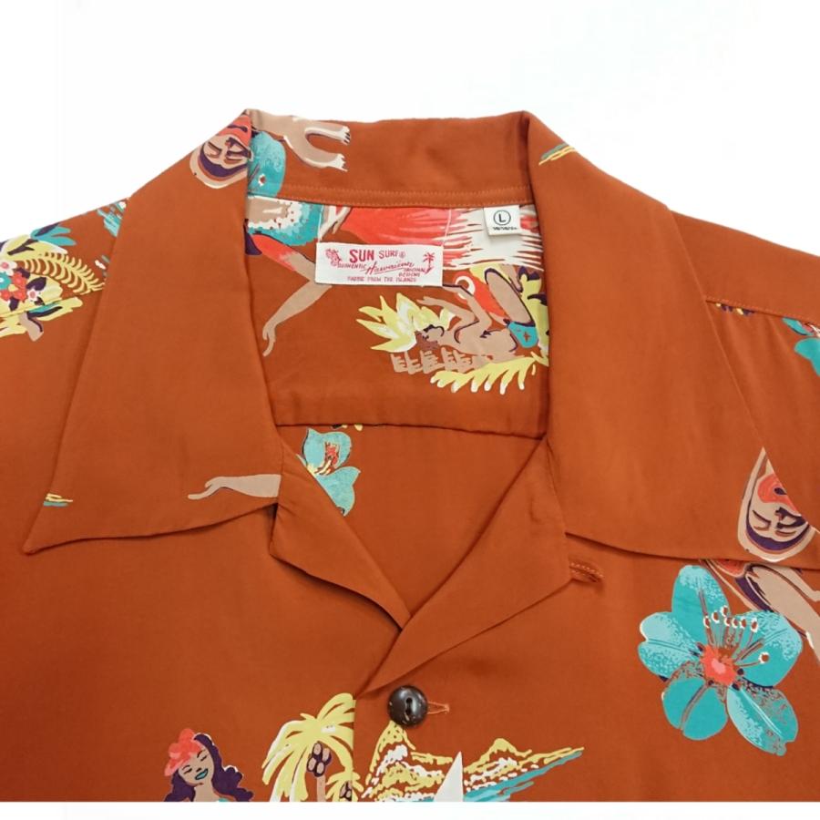SUN SURF S/S RAYON HAWAIIAN SHIRT 