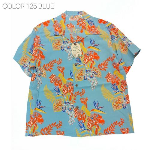 SUN SURF サンサーフ 半袖レーヨンハワイアンシャツ ゛FLOURISH  