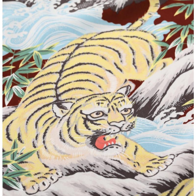 SUN SURF RAYON HAWAIIAN SHIRT “FIGHTING TIGER” サンサーフ レーヨン