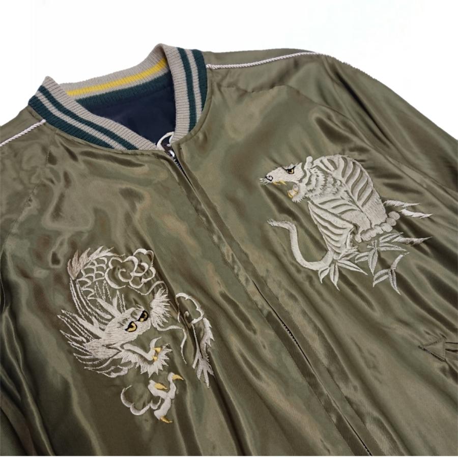 TAILOR TOYO テーラー東洋 アセテート スカジャン ゛WHITE DRAGON
