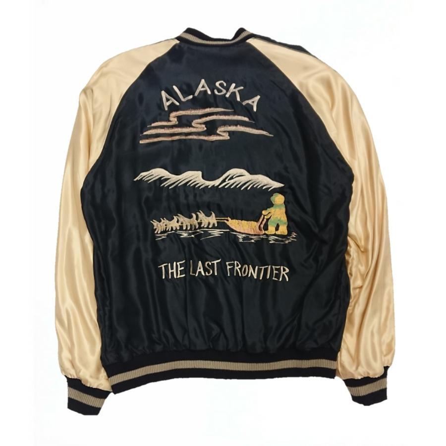 テーラー東洋　アセテートスカジャン TAILOR TOYO テーラー東洋 アセテート スカジャン ゛DOG SLED/ALASKAN