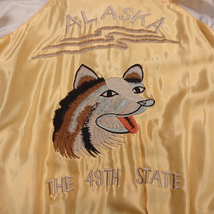 TAILOR TOYO テーラー東洋 アセテート スカジャン ゛DOG SLED/ALASKAN