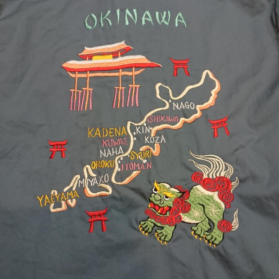 TAILOR TOYO テーラー東洋 Cotton Okinawa Jumper ゛RYUKYU MAP゛