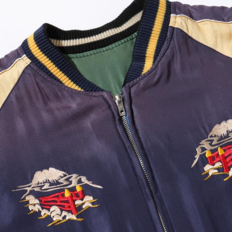 TAILOR TOYO Acetate Souvenir Jacket “ROARING TIGER TAILOR TOYO Acetate Souvenir Jacket “ROARING TIGER