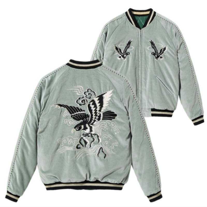 TAILOR TOYO Velveteen Souvenir Jacket “BLACK EAGLE” × “JAPAN TAILOR TOYO Velveteen Souvenir Jacket “BLACK EAGLE” × “JAPAN