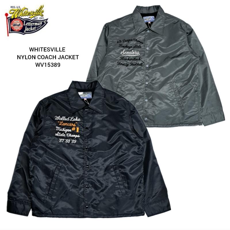 WHITESVILLE NYLON COACH JACKET ホワイツビル ナイロンコーチ
